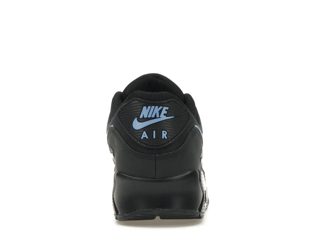 Nike Air Max 90 Schwarz Universitätsblau