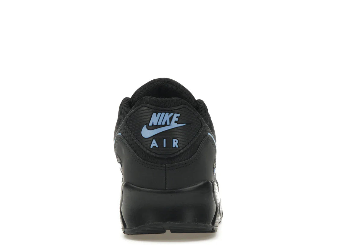 Nike Air Max 90 Schwarz Universitätsblau