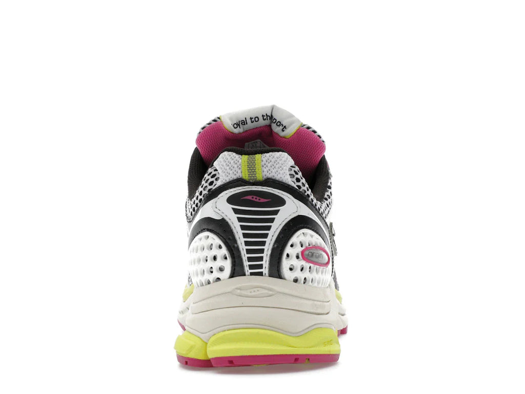 Saucony ProGrid Triumph 4 Weiß Fluo Pink