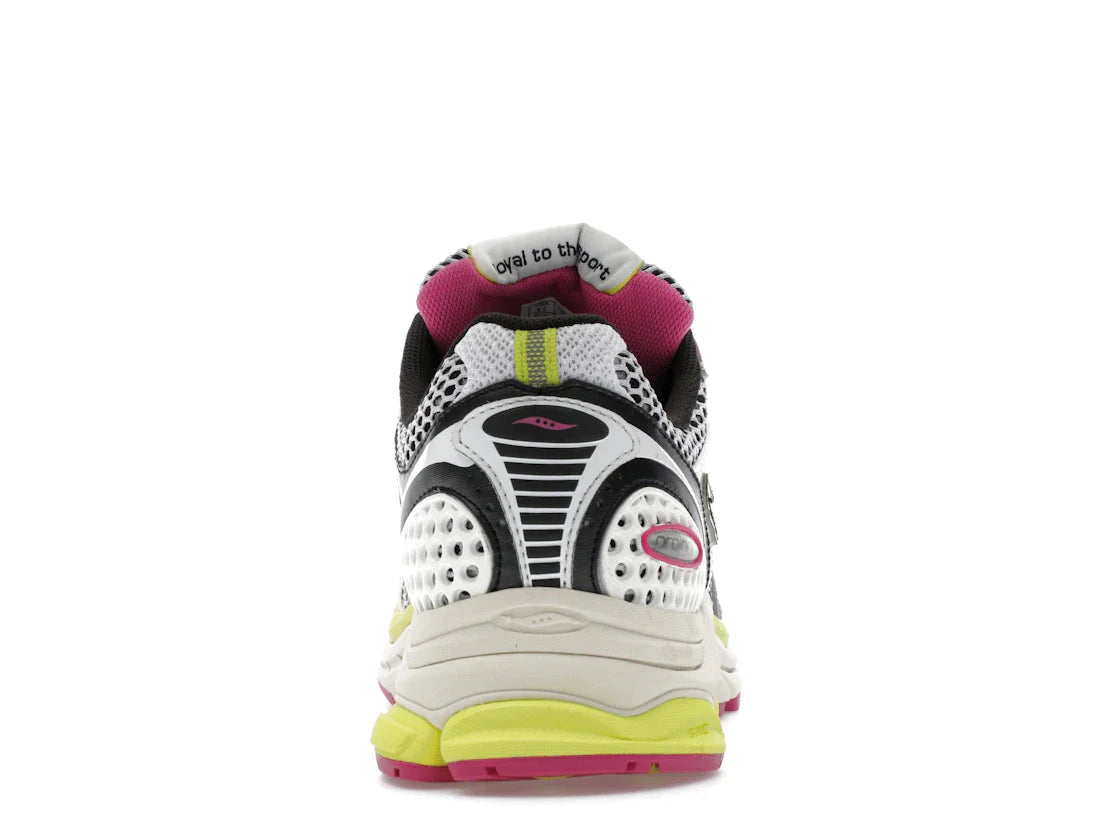 Saucony ProGrid Triumph 4 Weiß Fluo Pink