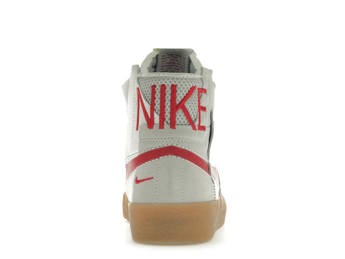 Nike SB Zoom Blazer Mid Premium Deconstructed White University Red Gum