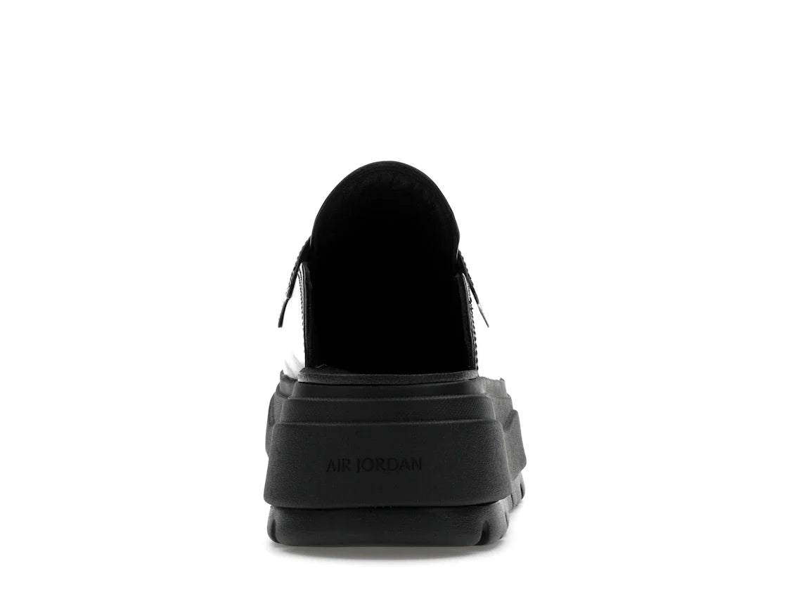 Jordan Mule Schwarz Metallic Silber (Damen)