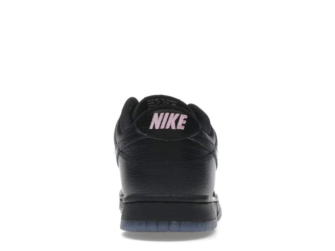 Nike Dunk Low Retro Transparent Schwarz Pink Rise