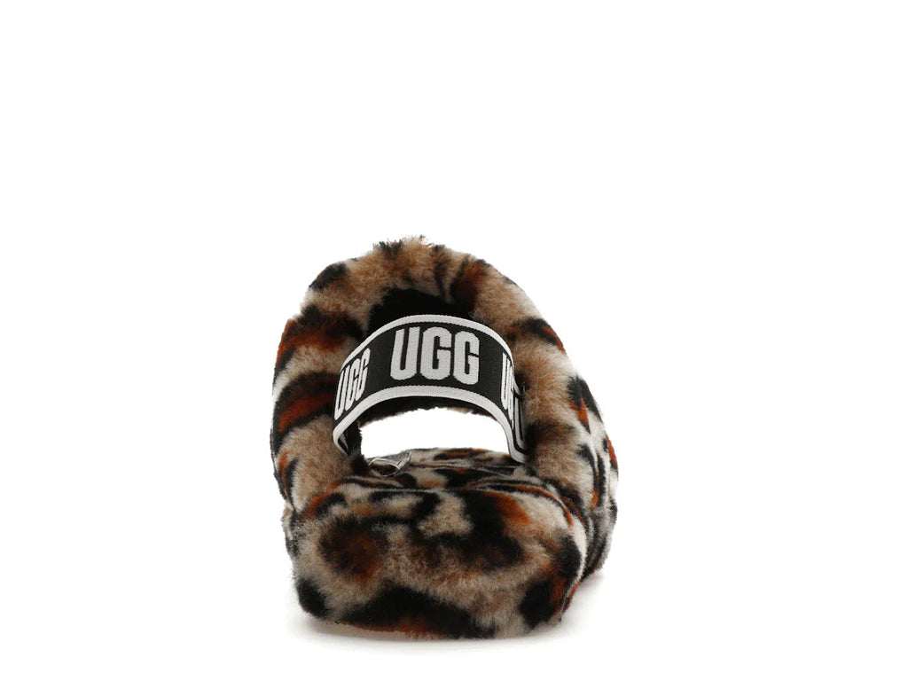 UGG Fluff Yeah Slide Leopard Amphora (Kinder)