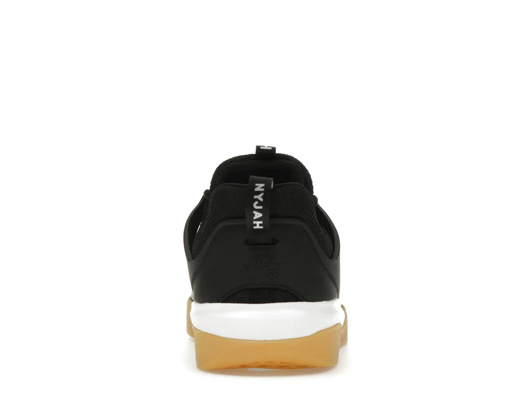 Nike SB Zoom Nyjah 3 Schwarz Weiß Gummi