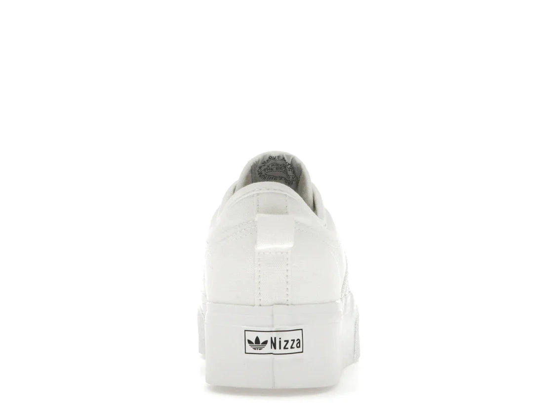 adidas Nizza Platform Triple White (Damen)