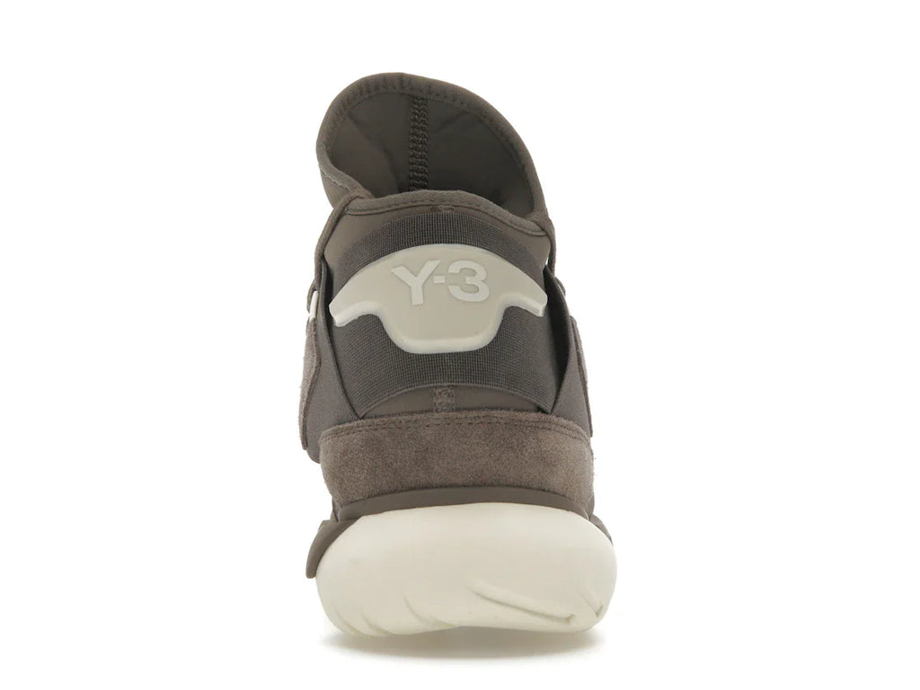 adidas Y-3 Qasa High Braun Creme Weiß