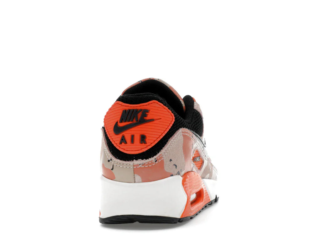 Nike Air Max 90 Premium Bio Beige Safety Orange Camo