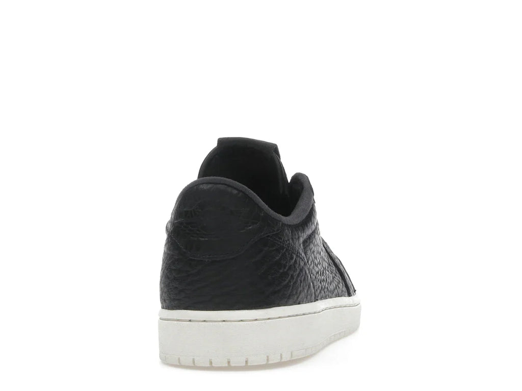 Jordan 1 Retro Low Swooshless Schwarz (2025)
