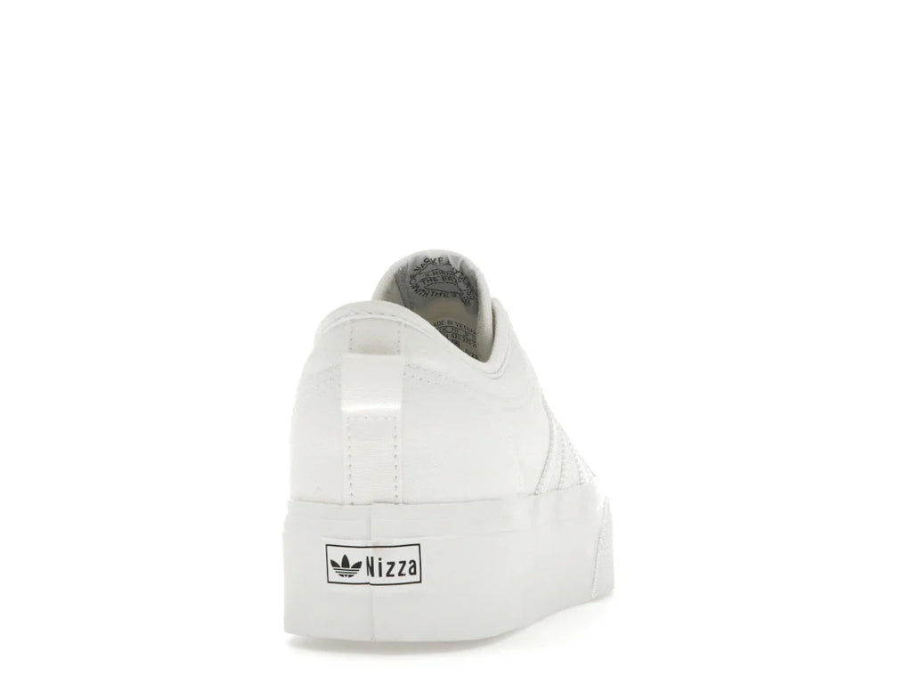 adidas Nizza Platform Triple White (Damen)