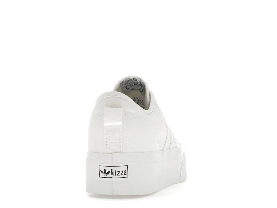 adidas Nizza Platform Triple White (Damen)