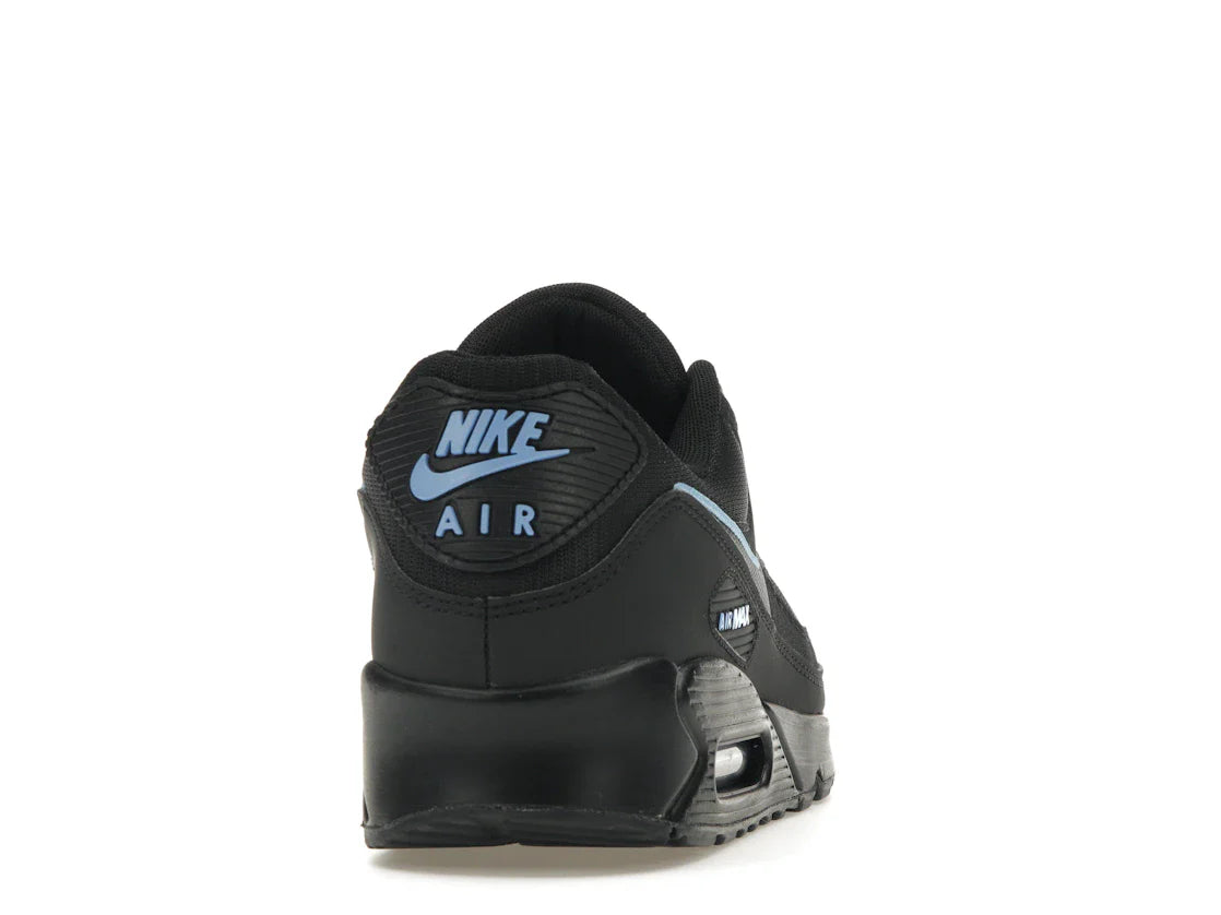 Nike Air Max 90 Schwarz Universitätsblau