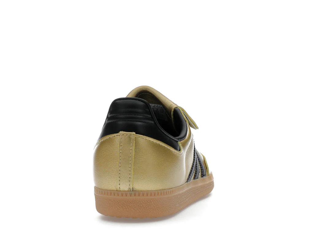 adidas Samba LT Gold Metallic Black Gum (Damen)