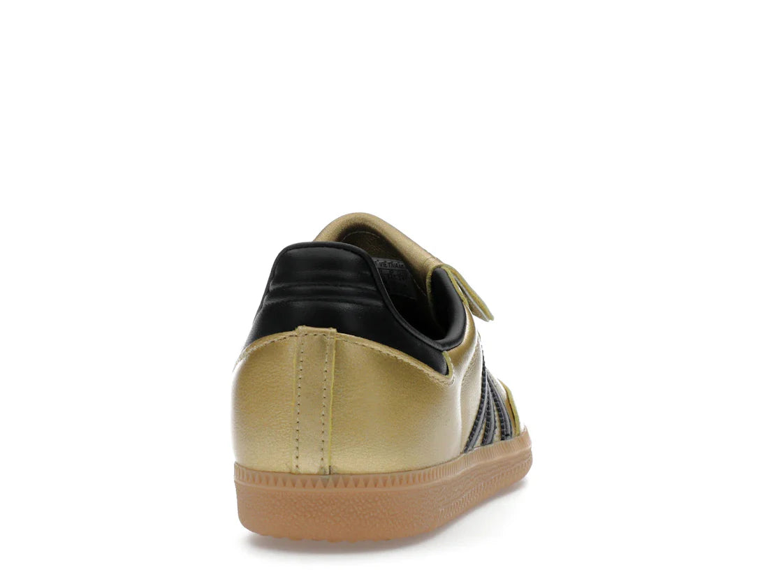adidas Samba LT Gold Metallic Black Gum (Damen)