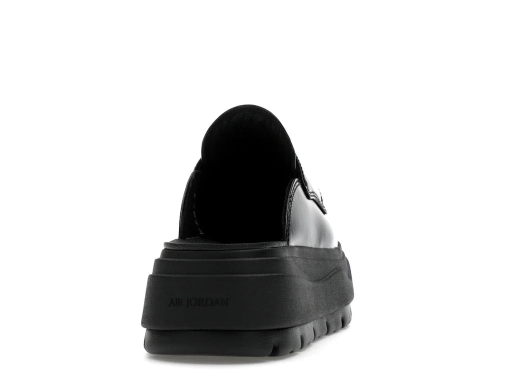 Jordan Mule Schwarz Metallic Silber (Damen)