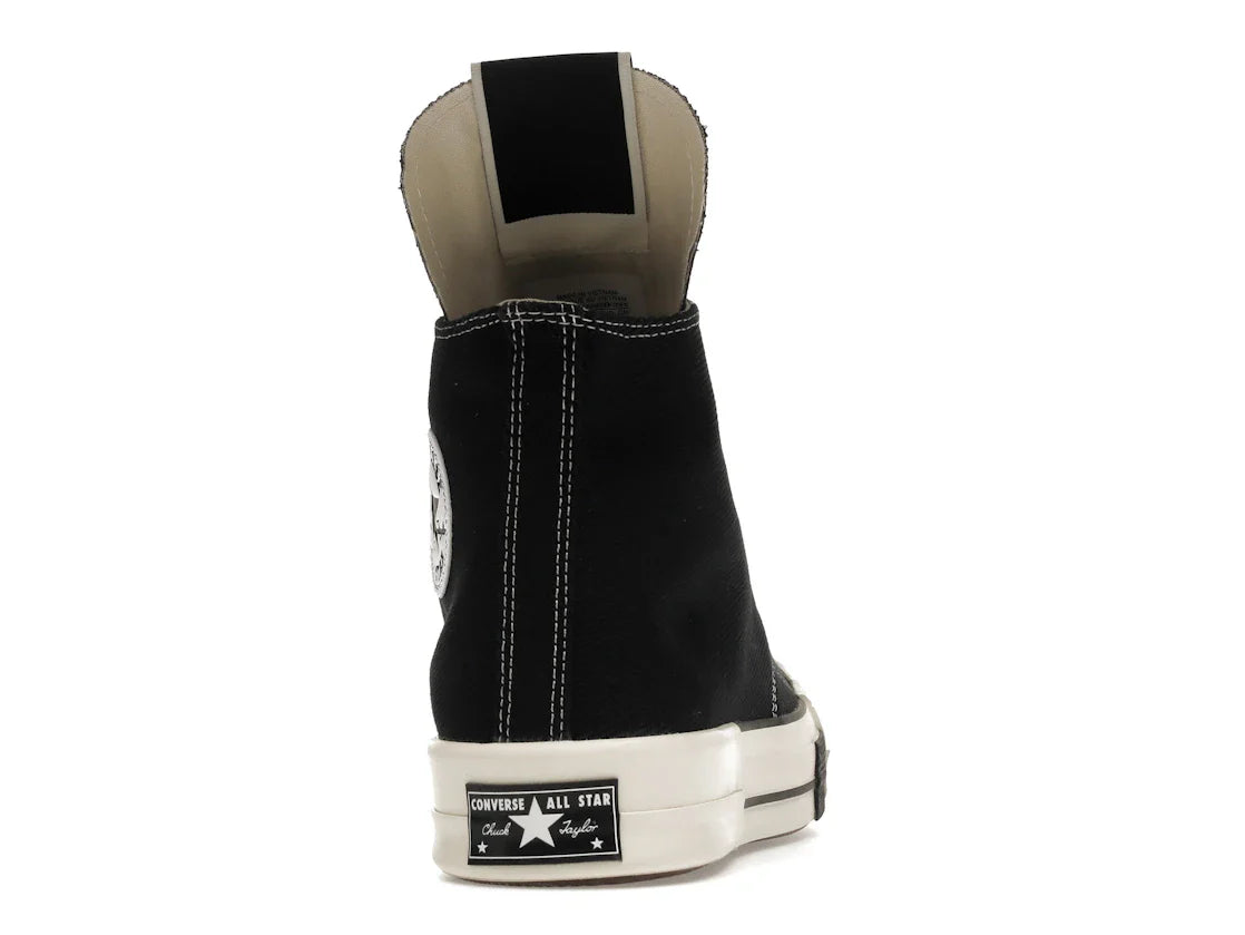 Converse DRKSTAR Hi Rick Owens DRKSHDW Black Egret