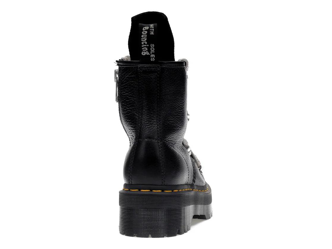 Dr. Martens 1460 Quad Ledersohle Pentagramm Jumbo Schnürstiefel Rick Owens Schwarz