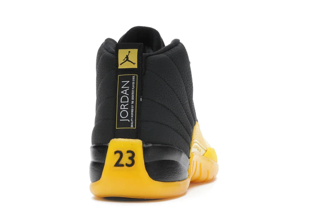 Jordan 12 Retro Schwarz Universitätsgold