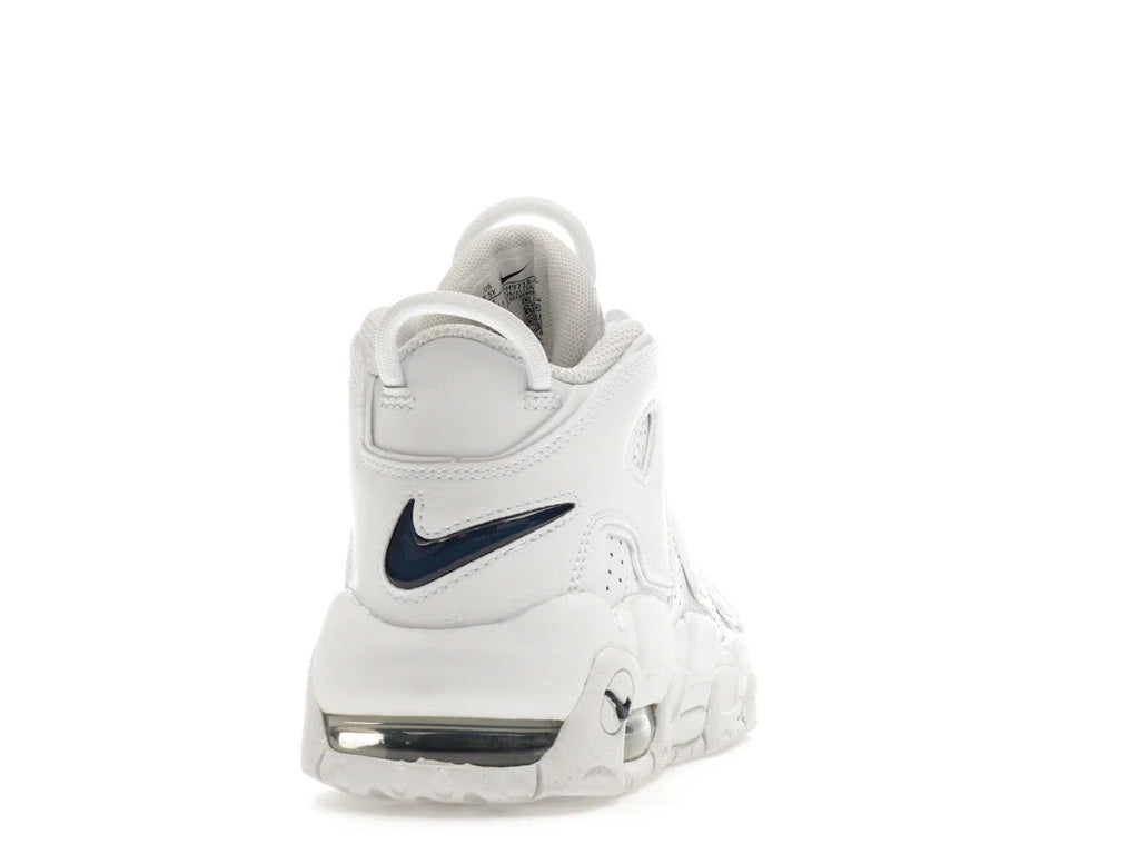 Nike Air More Uptempo Weiß Mitternachtsblau (GS)
