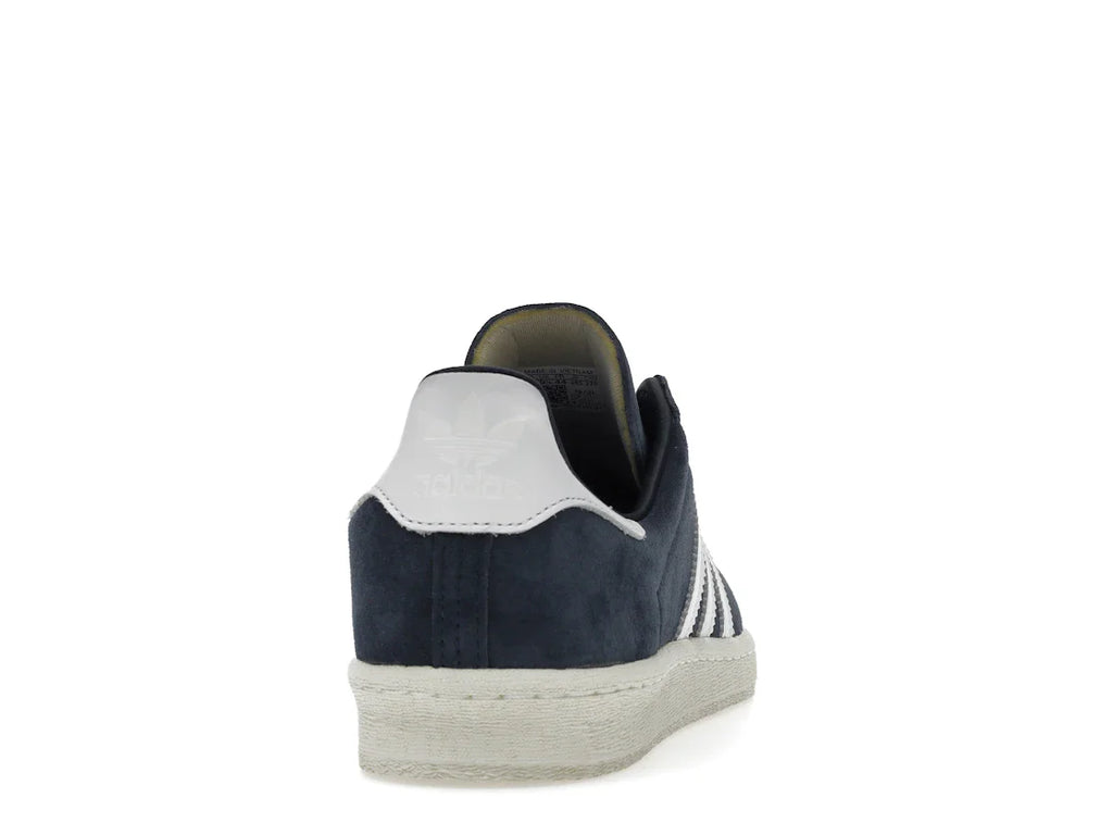 adidas Campus 80s Collegiate Navy Schuhe Weiß