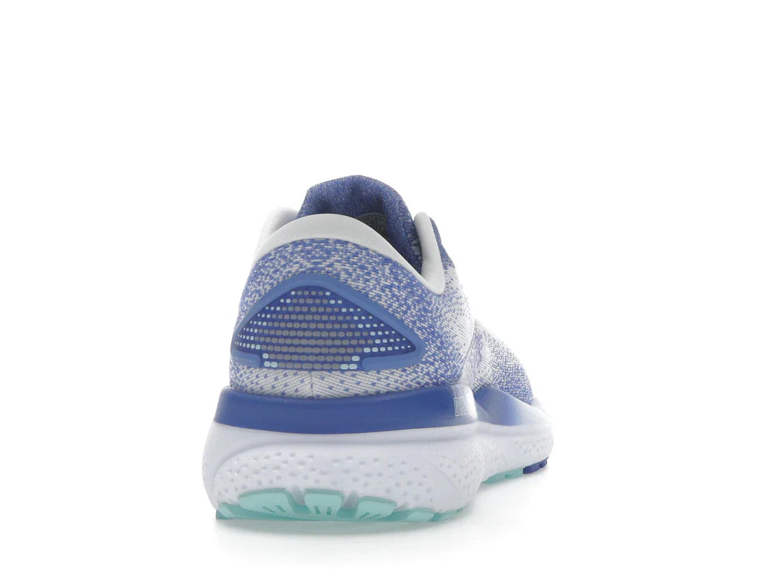 Brooks Ghost 16 White Amparo Blue Limpet Shell (Damen)