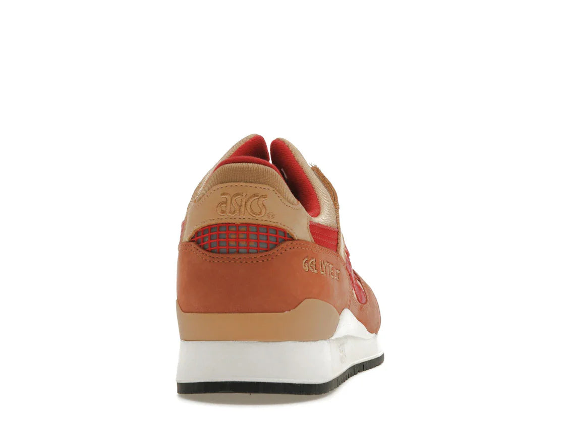 ASICS Gel-Lyte III '07 Remastered Kith Marvel X-Men Gambit Geöffnete Verpackung (Sammelkarte nicht enthalten)