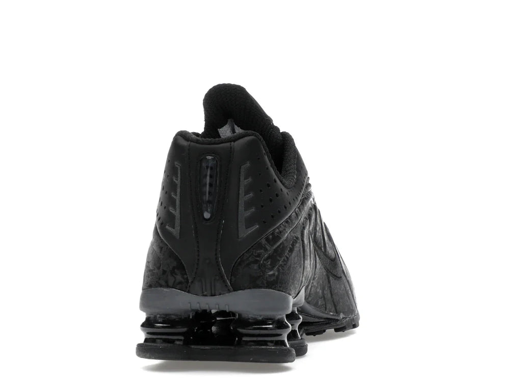 Nike Shox R4 Schwarz mit Blumenmuster (Damen)
