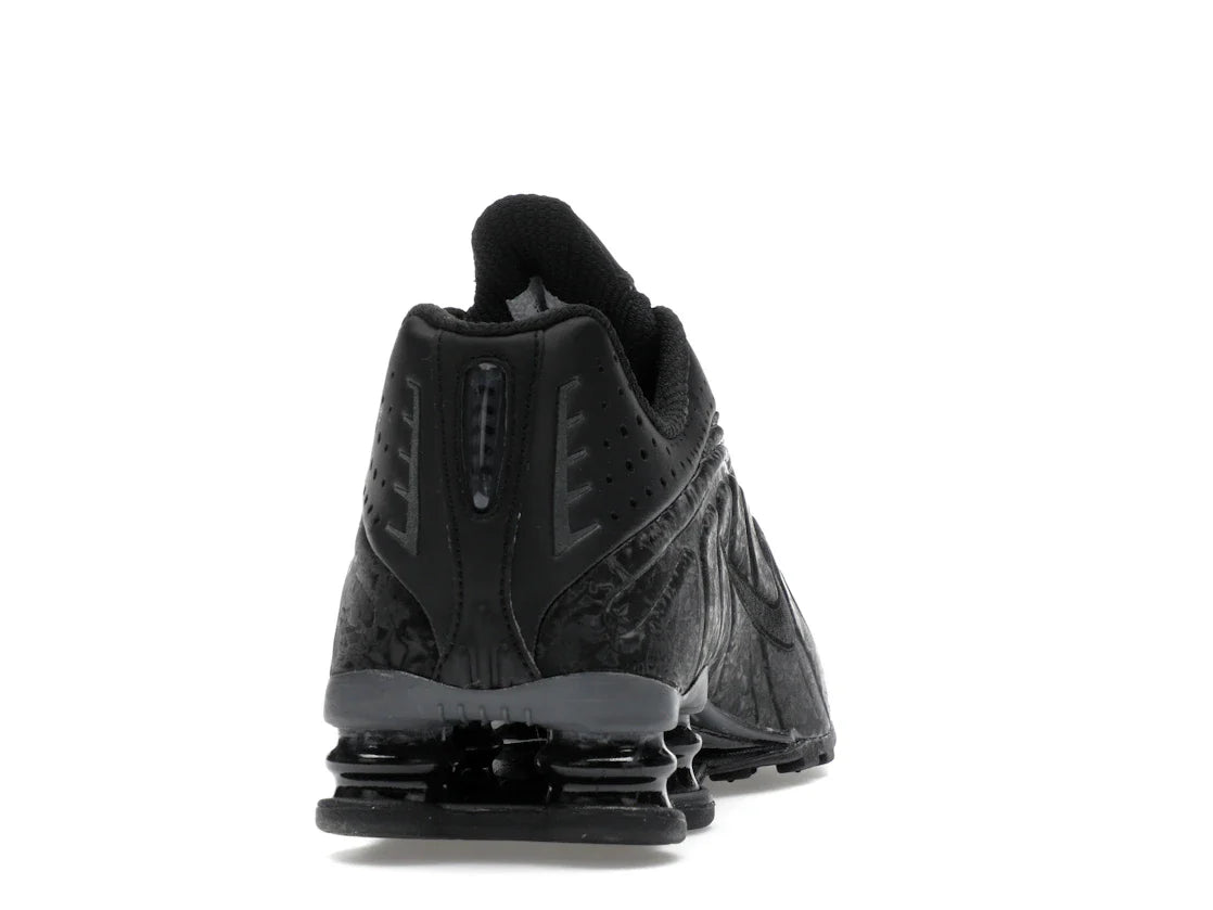 Nike Shox R4 Schwarz mit Blumenmuster (Damen)