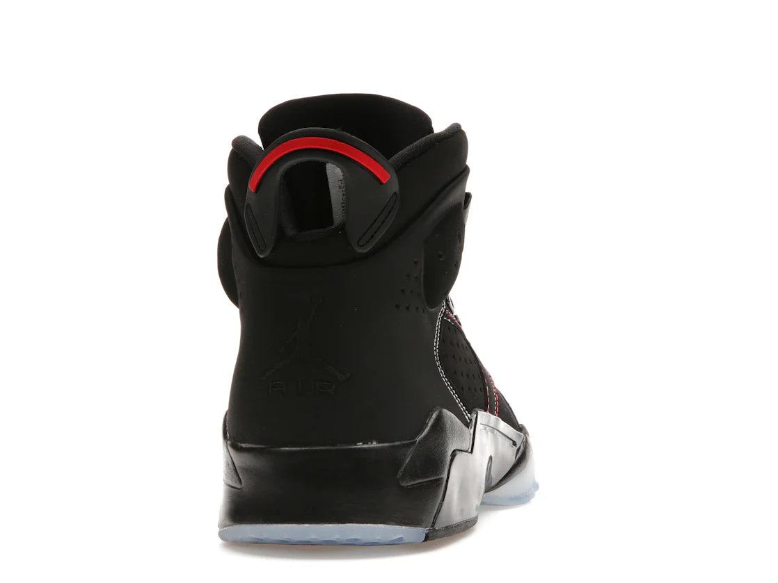 Jordan 6-17-23 Schwarz Weiß Rot Kontrastnähte