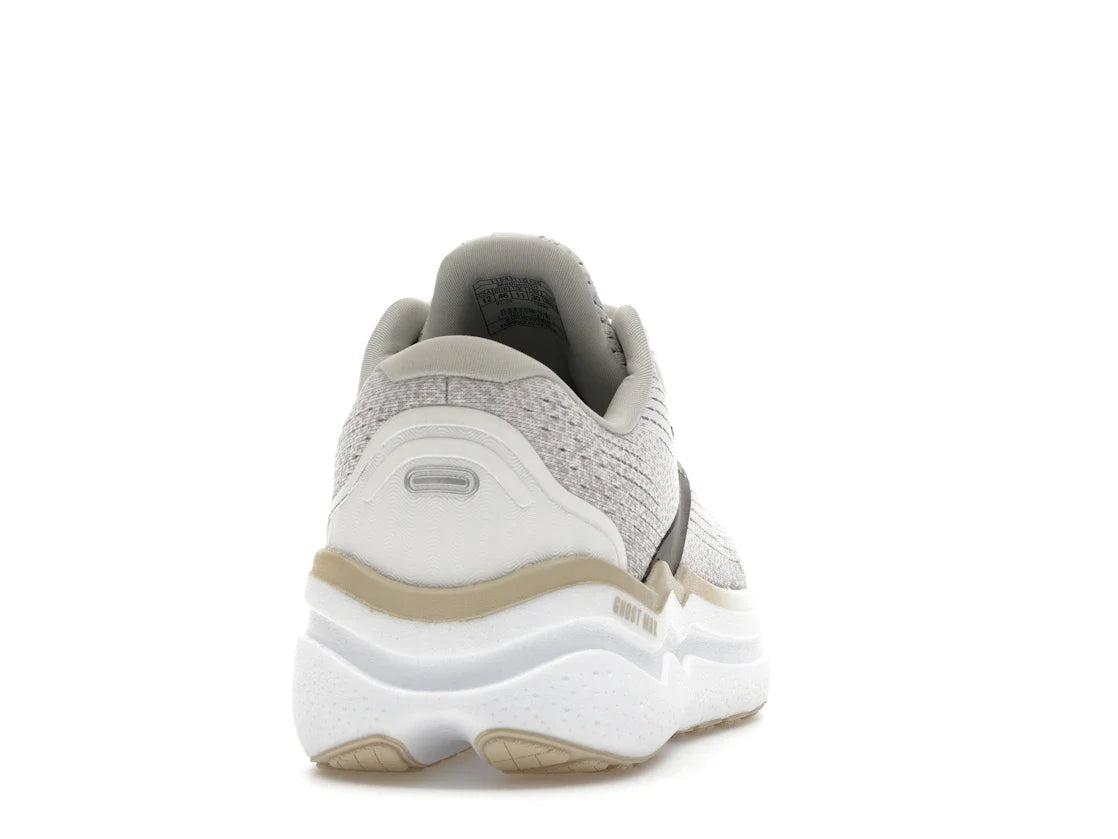 Brooks Ghost Max 2 White Pelican Oyster