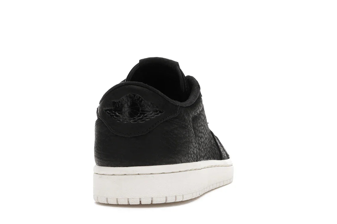 Jordan 1 Retro Low Swooshless Schwarz (2016)