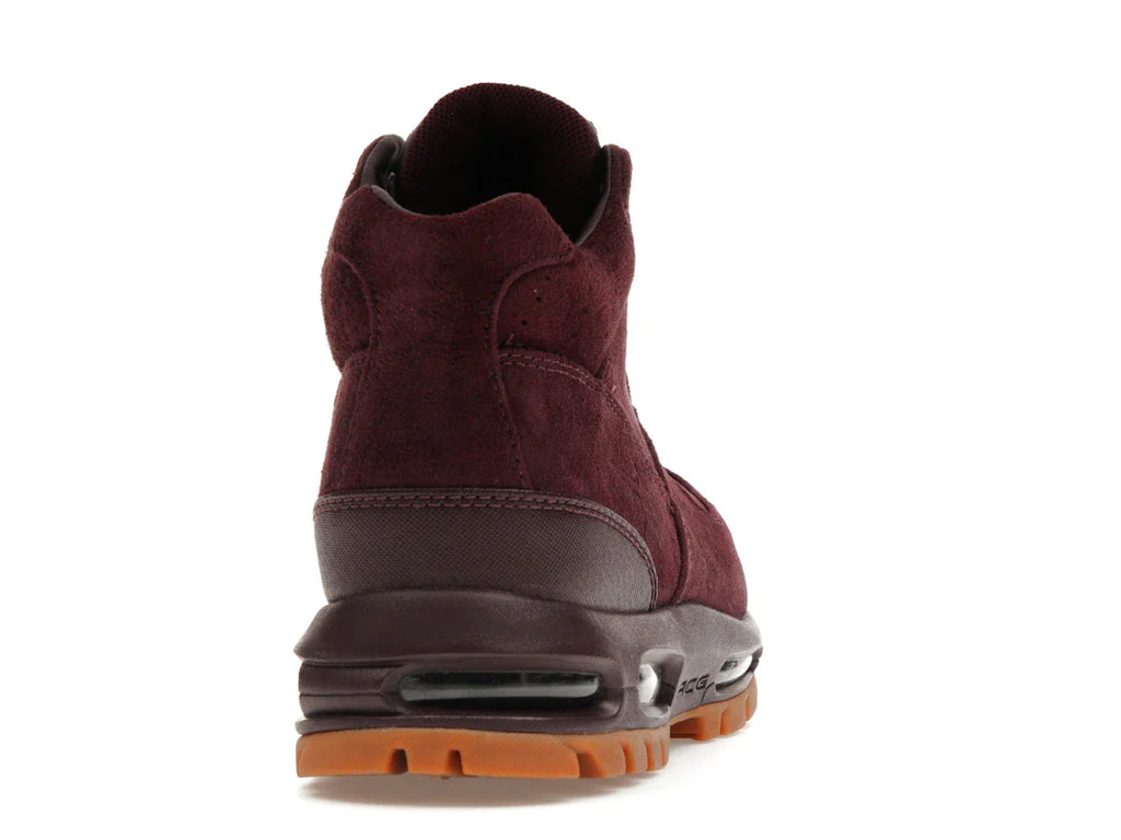 Nike Air Max Goadome Tiefburgunderfarbenes Wildleder