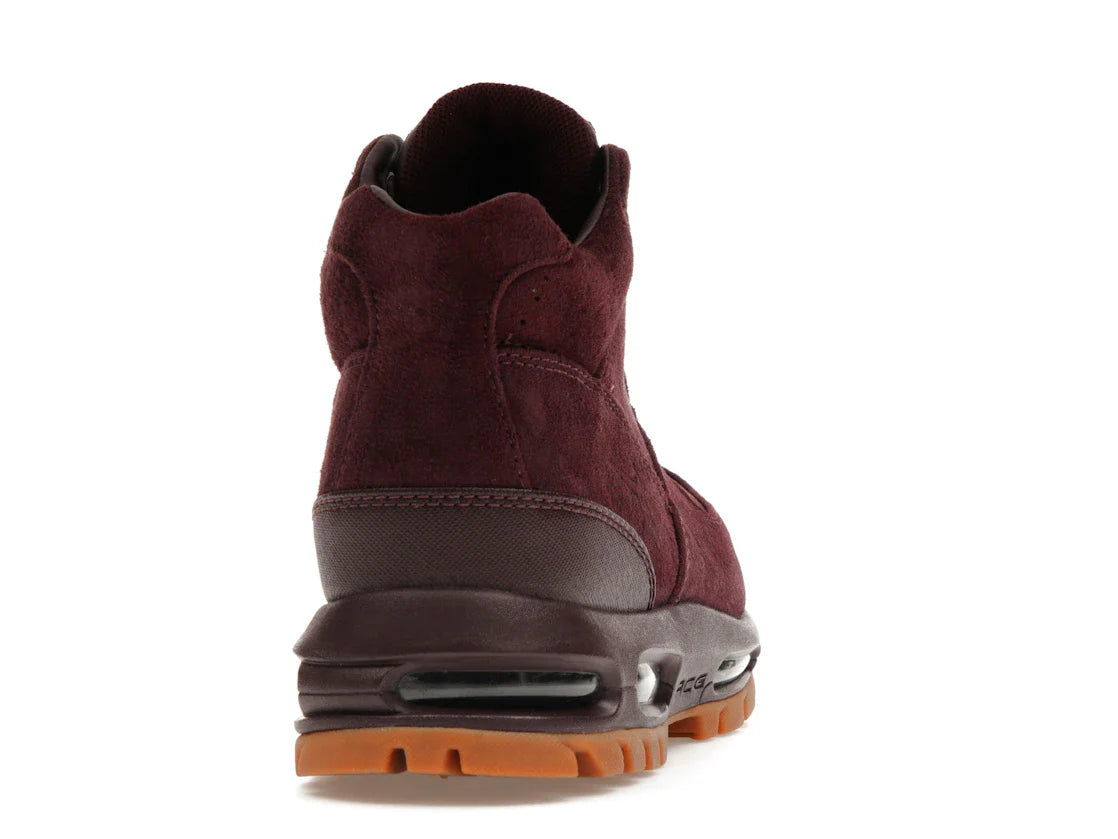 Nike Air Max Goadome Tiefburgunderfarbenes Wildleder