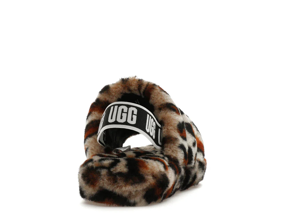 UGG Fluff Yeah Slide Leopard Amphora (Kinder)