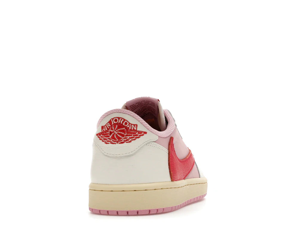 Jordan 1 Retro Low OG SP Travis Scott Sail Tropical Pink