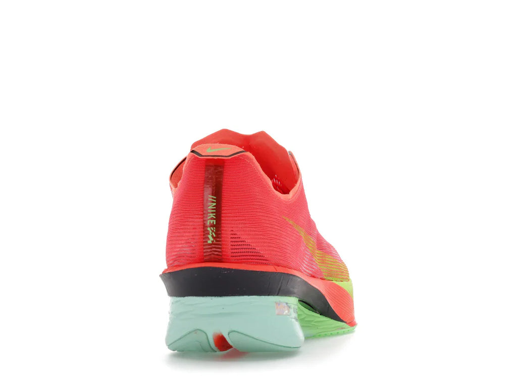 Nike ZoomX Vaporfly Next% 4 Bright Crimson Mint Foam Cave Purple Lime Blast