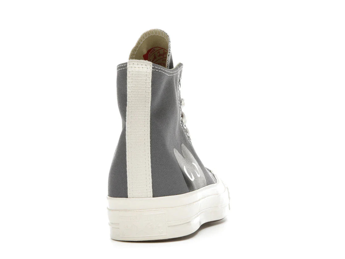 Converse Chuck Taylor All Star 70 Hi Comme des Garcons PLAY Grau