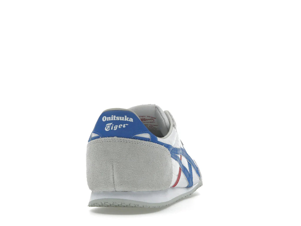 Onitsuka Tiger Serrano Weiß Directoire Blau Rot
