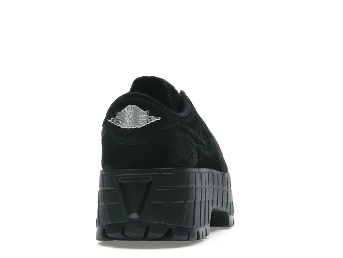 Jordan 1 Low Brooklyn Black Gym Red (Damen)