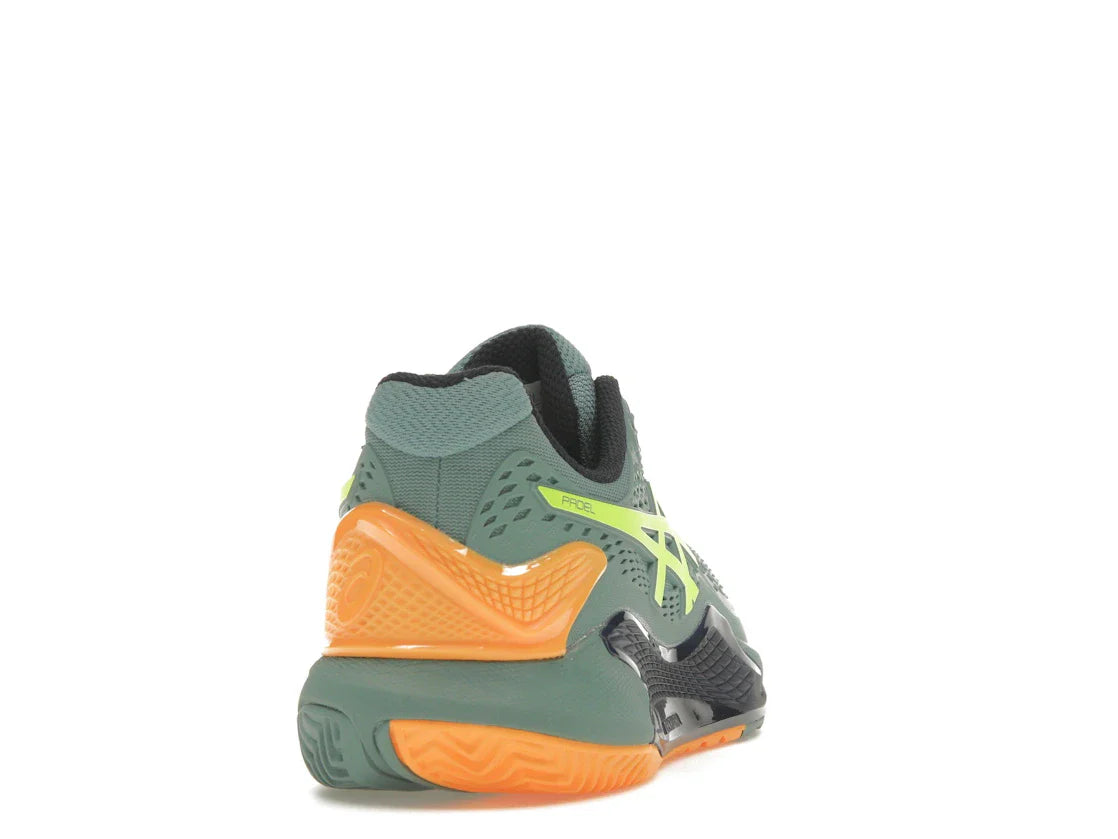 ASICS Gel-Resolution 9 Padel Celadon Sicherheitsgelb