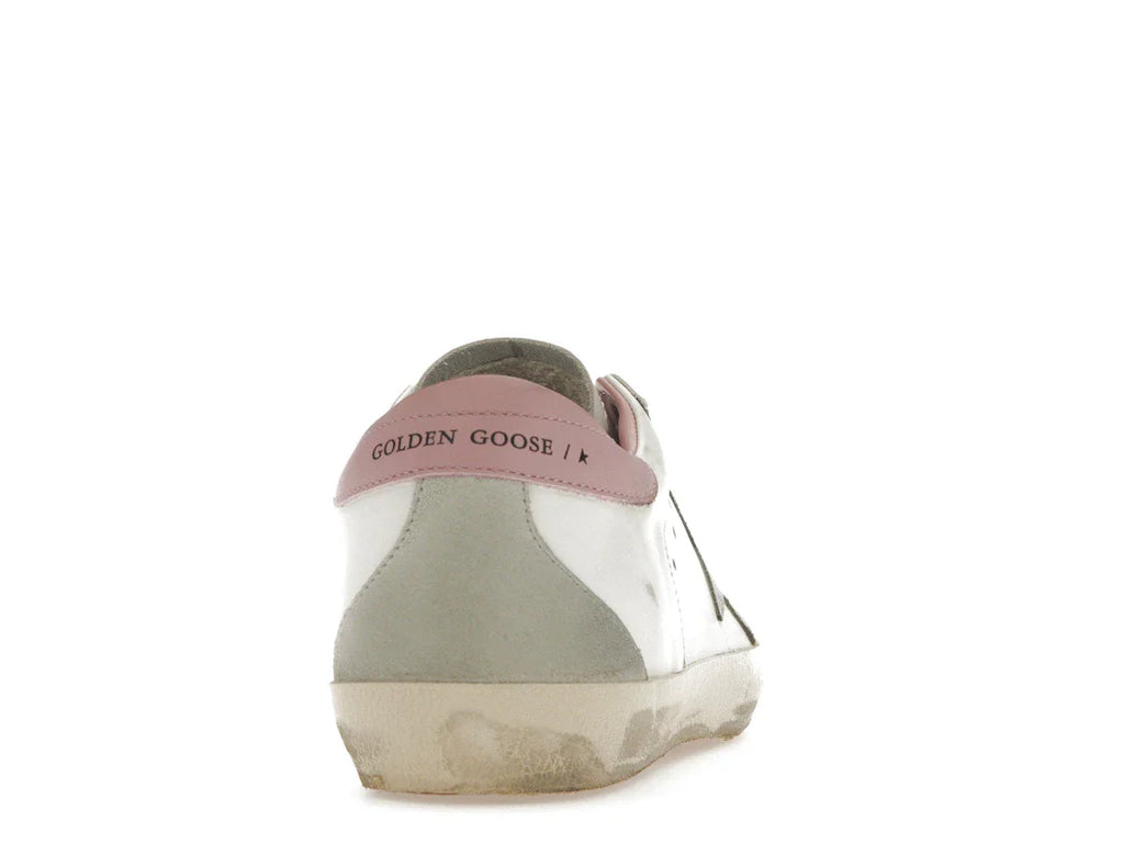 Golden Goose Super-Star Weiß Hellrosa (Damen)