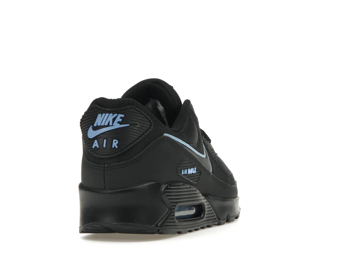 Nike Air Max 90 Schwarz Universitätsblau