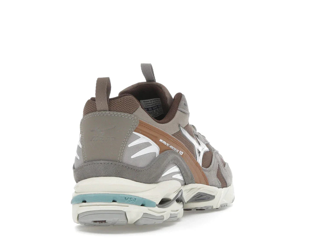 Mizuno Wave Rider 10 Fossil White Thrush