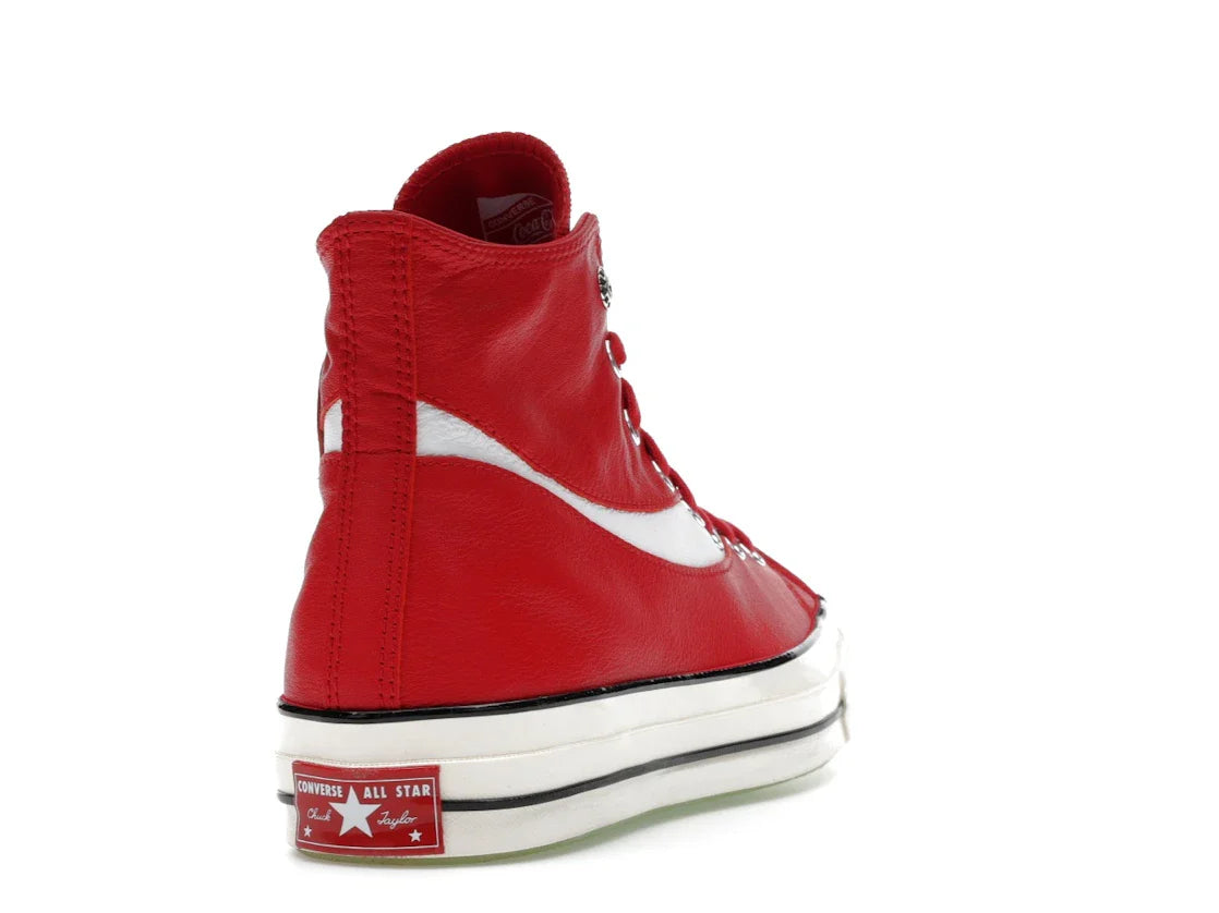 Converse Chuck 70 Hi Coca-Cola Racing Red Leder