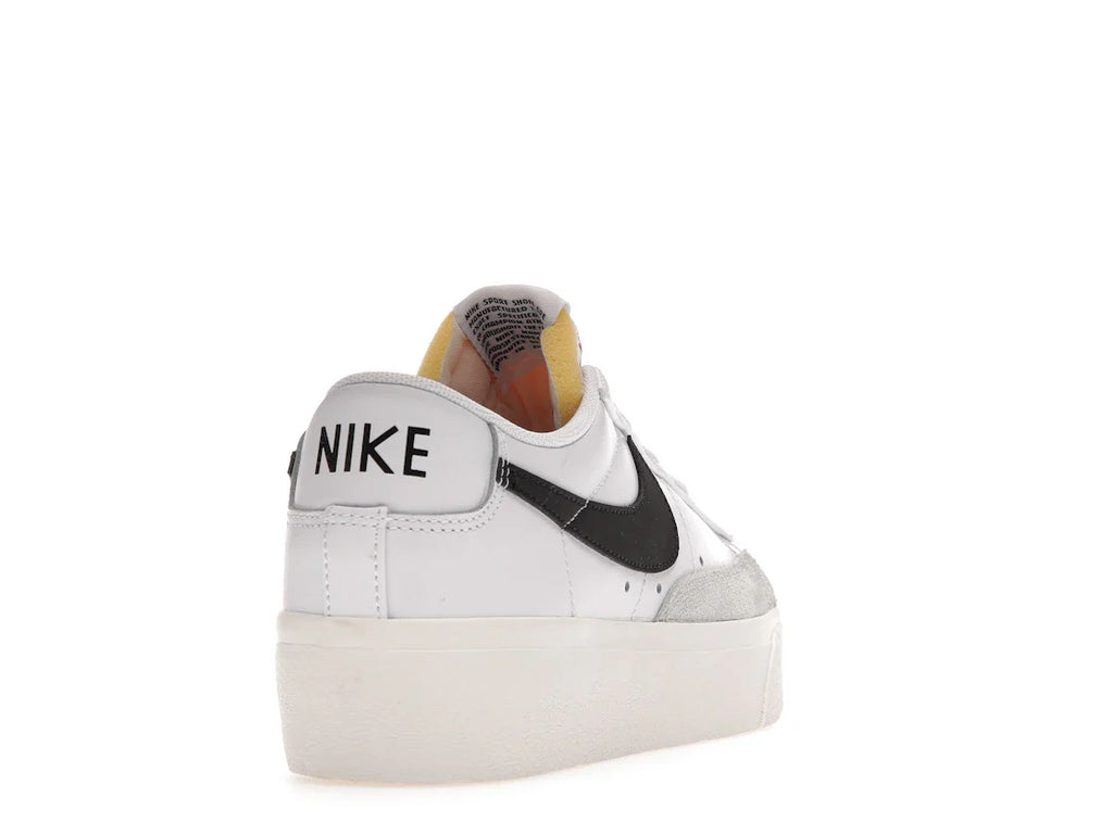 Nike Blazer Low Platform Weiß Schwarz (Damen)