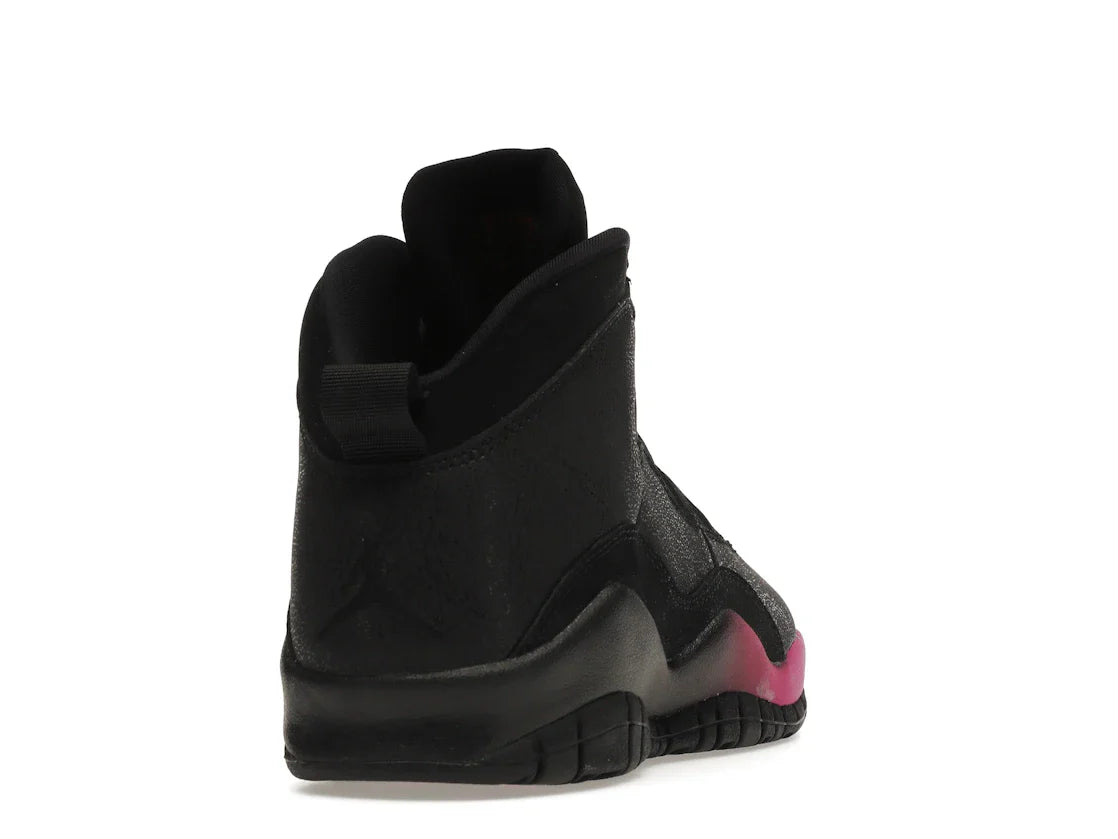 Jordan 10 Retro Schwarz Fuchsia Schwarz (GS)