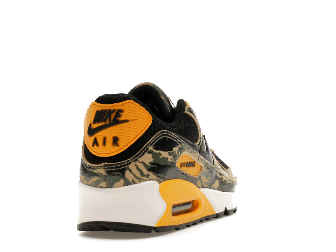 Nike Air Max 90 Premium Schwarz University Gold Camo