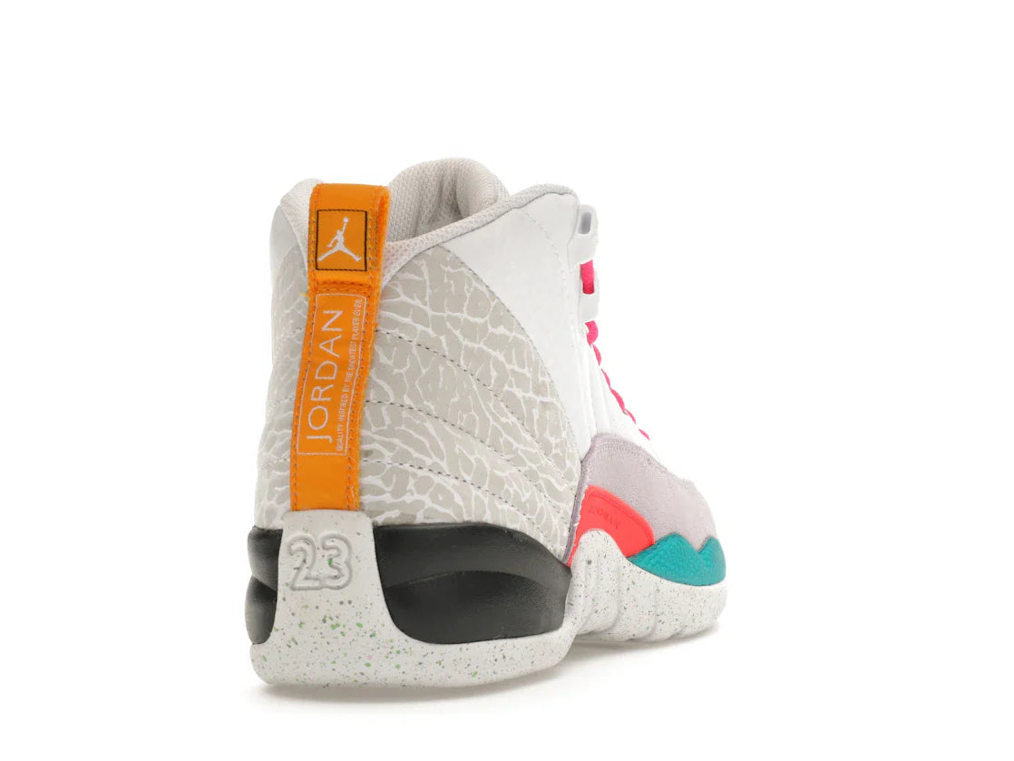 Jordan 12 Retro White Vapor Green (GS)