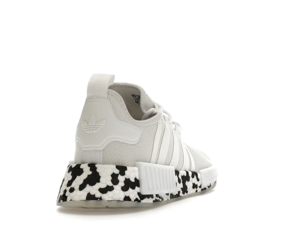 adidas NMD R1 Weiß gesprenkelte Camouflage-Sohle