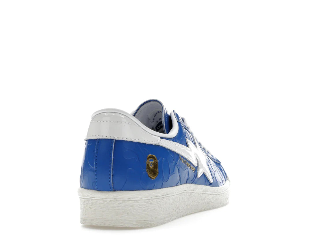 adidas Superstar Vintage Bape Blau Weiß
